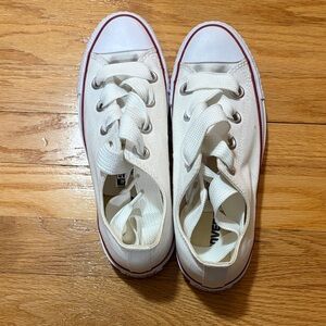 Converse Low Top White Sneakers
